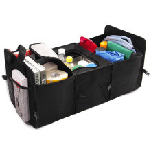 OEM Foldable Car Storage Bag Case Collapsible Trunk Organizer with Insulation Cooler Bag